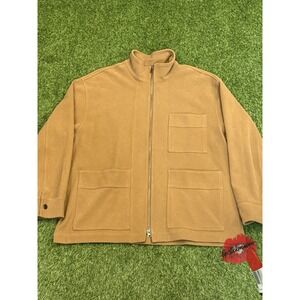 Banana Republic Chore Jacket Mens XL Tan Full Zip 502730-00 Preppy